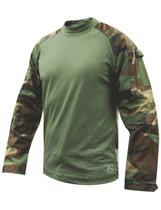 Camisa Tru-Spec T.R.U em nylon/algodão Combat Woodland L Camisa Tru-Spec T.R.U em nylon/algodão Combat Woodland L