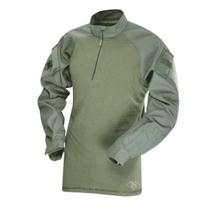 Camisa Tru-Spec T.R.U. Táctica 1/4 Zip Olive Drab - M