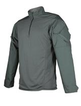 Camisa Tru-Spec Urban Force Combat con cremallera 1/4 en Olive Drab, talla Grande Regular Camisa Tru-Spec Urban Force Combat con cremallera 1/4 en Olive Drab, talla Grande Regular