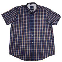 Camisa Txc Masculina Manga Curta Xadrez Azul