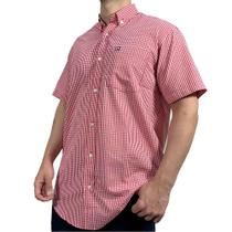 Camisa Txc Masculina Manga Curta Xadrez