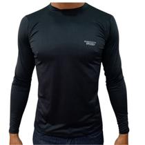 Camisa u.v. vkg preta manga longa