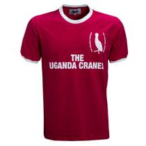 Camisa Uganda 1980s Liga Retrô Vermelha G