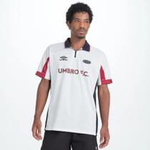 Camisa Umbro Authentic Masculina - Branco+Azul