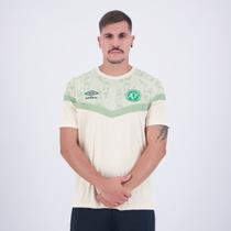 Camisa Umbro Chapecoense Treino 2023 Bege e Verde