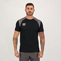 Camisa Umbro Color Pipe Preta Camisa Umbro Color Pipe Preta