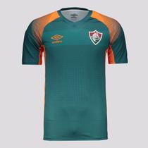 Camisa Umbro Fluminense Aquecimento 2023 Verde