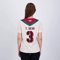 Camisa Umbro Fluminense III 2024 Feminina 3 Thiago Silva