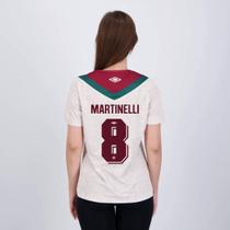 Camisa Umbro Fluminense III 2024 Feminina 8 Martinelli Camisa Umbro Fluminense III 2024 Feminina 8 Martinelli