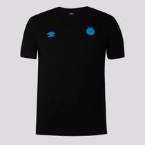 Camisa Umbro Grêmio Concentração 2025 Preta e Azul