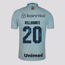 Camisa Umbro Grêmio II 2025 20 Villasanti Camisa Umbro Grêmio II 2025 20 Villasanti