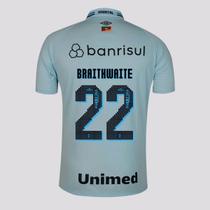 Camisa Umbro Grêmio II 2025 22 Braithwaite Camisa Umbro Grêmio II 2025 22 Braithwaite