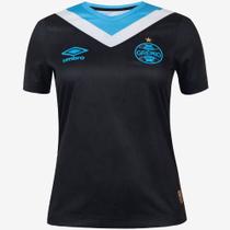 Camisa Umbro Grêmio Oficial 3 2024 Torcedora Feminina