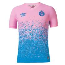 Camisa umbro grêmio outubro rosa 2021 masculina - rosa g