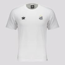 Camisa Umbro Santos Concentração 2025 Branca Camisa Umbro Santos Concentração 2025 Branca