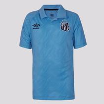 Camisa Umbro Santos Edição Especial 2025 Juvenil Azul