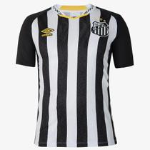 Camisa Umbro Santos Neymar Oficial 2025 Masculina Preto Camisa Umbro Santos Neymar Oficial 2025 Masculina Preto