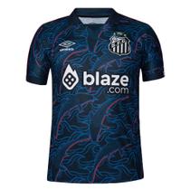 Camisa Umbro Santos Oficial 3 2023 Masculina - Classic S/N