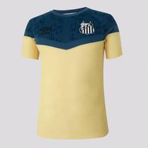 Camisa Umbro Santos Treino 2023 Amarela