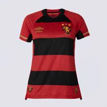 Camisa Umbro Sport Recife I 2025 Feminina Jogadora Vermelha Camisa Umbro Sport Recife I 2025 Feminina Jogadora Vermelha