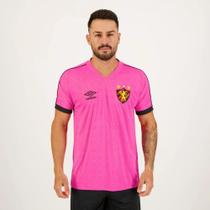 Camisa Umbro Sport Recife Outubro Rosa 2023 - Rosa