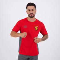 Camisa Umbro Sport Recife Treino 2024 Vermelha