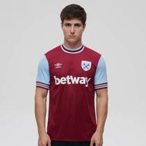 Camisa Umbro West Ham Home 2025 Camisa Umbro West Ham Home 2025