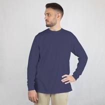 Camisa Unisex Manga Comprida Básica Estilo Meia Estação
