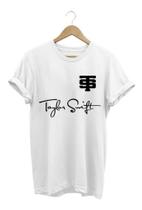 Camisa Unissex Taylor Swift Assinatura Camiseta