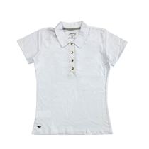 Camisa UOT Feminina Polo Branca ORIGINAL FBP-0005