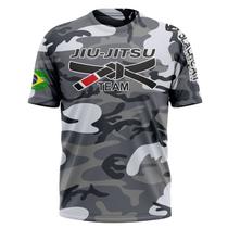 Camisa Usual Jiu-Jitsu Dry Proteção Uv Solar - Black Cat Sport Wear