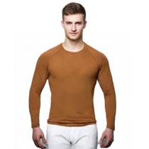 Camisa Uv +50 Manga Longa Slim cor:MostardaTamanho:GG