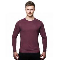Camisa Uv +50 Manga Longa Slim cor:Roxo AçaíTamanho:G
