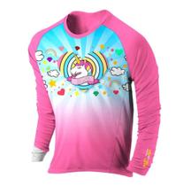 Camisa Uv Infantil Authentic Unicórnio Camisa Uv Infantil Authentic Unicórnio