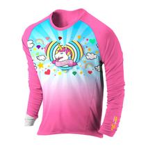 Camisa Uv Infantil Proteção Solar Prolife Praia Sol Piscina