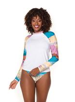 Camisa UV Proteção Solar FPU50+ Flor do Cerrado