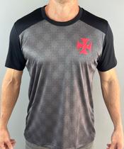 Camisa Vasco Braziline Matriz Cinza Preta Oficial Licenciada Camisa Vasco Braziline Matriz Cinza Preta Oficial Licenciada