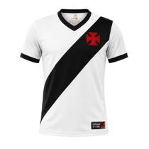 Camisa Vasco Da Gama Expresso Da Vitória Retrô Branca - Masculino Tamanho:XGCor:Branco Camisa Vasco Da Gama Expresso Da Vitória Retrô Branca - Masculino Tamanho:XGCor:Branco