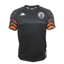Camisa Vasco da Gama Kappa 2024 Aquecimento Preta - Masculino