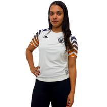 Camisa Vasco da Gama Kappa Baby Look 2024 Aquecimento - Feminina