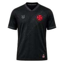 Camisa Vasco da Gama VG Resistência Black - Masculino Tamanho:GGCor:Preto