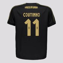 Camisa Vasco Dawn Coutinho 11 Infantil Preta