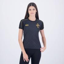 Camisa Vasco Dawn Feminina Preta - Braziline