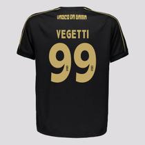 Camisa Vasco Dawn Vegetti 99 Infantil Preta
