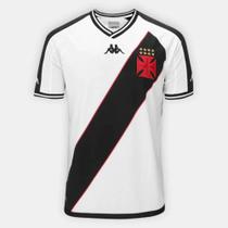 Camisa Vasco II Kappa 24/25 Branco/Preto