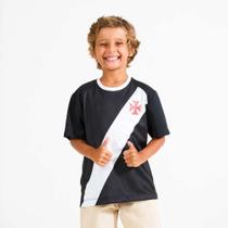 Camisa Vasco Infantil Juvenil Principia licenciada Dry Max
