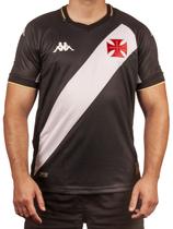 Camisa Vasco Jogo 1 Kombat kappa Original Preta 23/24