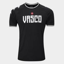 Camisa Vasco Kappa Supporter Lettering Masculina