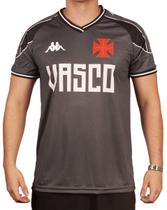 Camisa Vasco Oficial Supporter Kappa Chumbo Original 2023