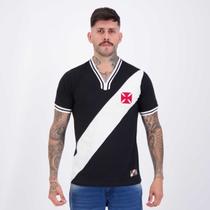 Camisa Vasco Retrô 1974 Nº 10 Preta
